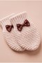 Newborn Baby 5-Piece Knitwear Hospital Discharge Set Kimono Jumpsuit Blanket Hat Gloves Booties - 7