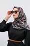 Vela Patterned Voile Scarf 90X90 cm - 2