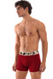 Cotton Lycra Flexible Fabric Printed Colorful Patterned Set of 3 Men's Boxers - 6