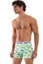 Cotton Lycra Flexible Fabric Printed Colorful Patterned Set of 3 Men's Boxers - 4
