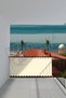 Olivia Home Cream Balcony Railing Tarpaulin with Laces or Eyelet Capsule Rings
