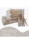 Olivia Home Cream Balcony Railing Tarpaulin with Laces or Eyelet Capsule Rings - 6