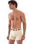 Cotton Lycra Flexible Fabric Printed Colorful Patterned Set of 3 Men's Boxers - 7