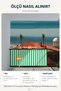 Olivia Home Green and White Balcony Railing Tarpaulin with Laces or Eyelet Capsule Rings - 2
