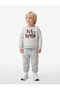 Cargo Pocket Elastic Waistband Straight-Leg Jogger Sweatpants