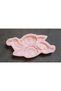 12cm Double Rose Flower Ivy Applique Silicone Mold K-336, Polyester Stone Powder Plaster Mold - 5