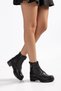 Genuine Leather Daily Women's Boots Dc9613 - 2