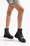 Genuine leather women's daily postal boots dc9618 - 2