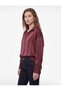 Regular Fit Off-Shoulder Long-Sleeve Satin Shirt - 2
