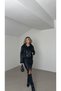 Four Button Biker Coat - 7