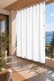 White Eyelet Balcony Curtain with Options in All Sizes Ty901 - 3