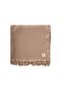 Four Layer Tasseled Blanket 80X120 cm Mink - 2