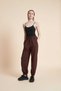 Solid Sweatpants with Drawstring Waist - 4