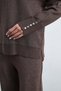 Solid V-Neck Long Sleeve Top - 4