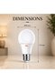LED крушка E27 A60 9W 3000K - 2