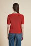 Solid Ribbed Short Sleeve Top - 7