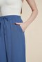 Loose Solid Midi Pants - 5