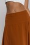 Solid Ruffled Maxi Skirt - 2