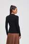 Solid V-Neck Long-Sleeve Top - 6