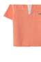Boys' Solid Short Sleeve Polo Shirt with Front Pocket - 3