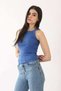 Ribbed Strappy Cami Top - 3