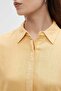 Women's Solid Button-Up Long Sleeve Blouse - 5
