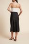 Solid Midi Skirt - 7