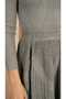 Solid Ribbed Midi Skirt - 3