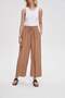 Solid Wide-Leg Pants - 2