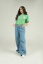 Graphic Print Half-Sleeve Top - 2