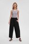 Wide-Leg Drawstring Pants - 4