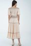 Ruffled Solid Midi Skirt - 4