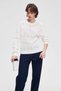 Oversized knit sweater with long sleeves - 7