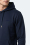 Kevro I Men's Hooded Navy Blue Sweatshirt - 2