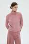Solid High Neck Long-Sleeve Top - 6