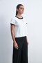 Solid Ribbed Half-Sleeve Top - 5