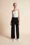 Solid Wide-Leg Pants - 3