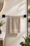 Home Bathroom 40 cm Flat Bar Towel Rack | |   Bathroom Organization Towel Rack | |   Self-Adhesive | |   Rod Towel Holder Bathroom Kitchen Long Towel Rack | |   Delmeden Montage | |   Metal Towel Holder Bathroom Decoration - 4