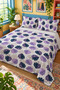 Leaf Patterned Bedspread 200X220 Double Pique Set - 7