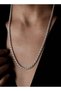 Men's Steel Necklace - 6mm King White Color, Gift for Lover, Spouse, Father, Gift Necklace - 3