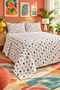 Modern Pattern Double Printed Pique (200x220 Cm) Colorful - 4
