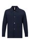Navy Blue Color Men's Polyester Technical Overshirt