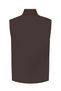 Coffee Color Men's Reversible Polyester & Wool Vest - 5