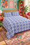 Ethnic Patterned Bedspread 200X220 Double Pique Set - 3