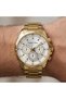 Gold Color Steel Case 2 Year Warranty Men's Wristwatch Fa.0822 12585m.05 640012 - 2