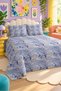 Floral Patterned Bedspread 200X220 Double Pique Set - 4