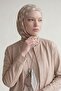 Polka Dot Twill Silk Scarf Mink - 2