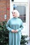 Pique Braided Knitted Dress - 5