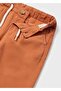 Baby Boy Orange Linen Trousers 01541-079 - 2