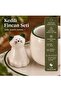 Minimal Cat Figured Ceramic Coffee Cup Set Modern Turkish Coffee Cup Set Stylish Elegant Special